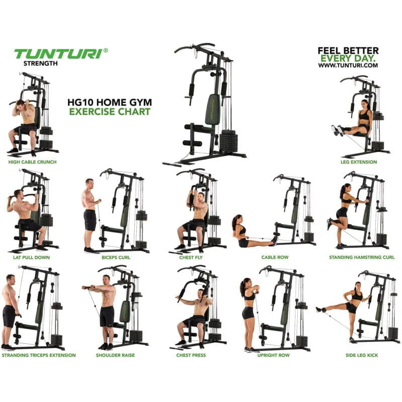 Tunturi HG10 fitnesz center
