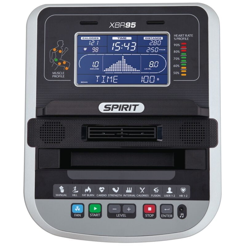 Spirit XBR95 háttámlás szobakerékpár