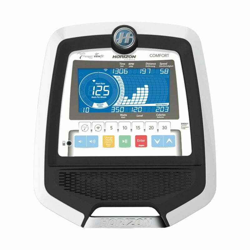 horizon-comfort-r8.0-hattamlas-szobakerekpar-012 Horizon Fitness Comfort R8.0 háttámlás szobakerékpár