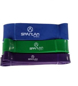 Spartan Power Band gumiszalag - zöld 4,45 cm