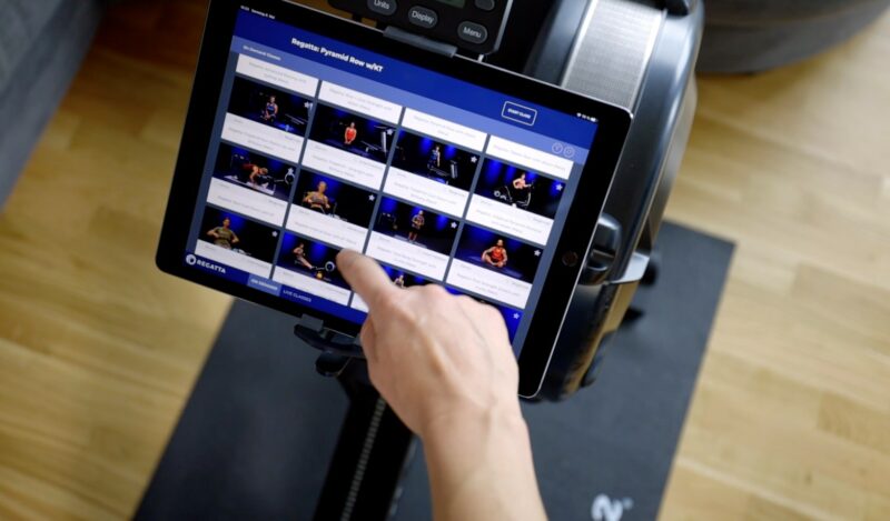 Concept2 RowErg 20" fekete evezőpad PM5 kijelzővel