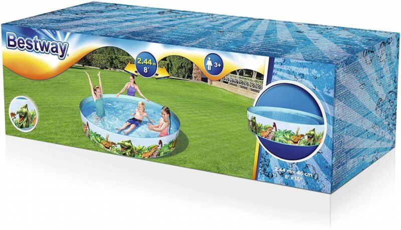 bestway_dinoszaurusz_medence_55001-02 Bestway Dinoszaurusz medence 244 X 46 cm