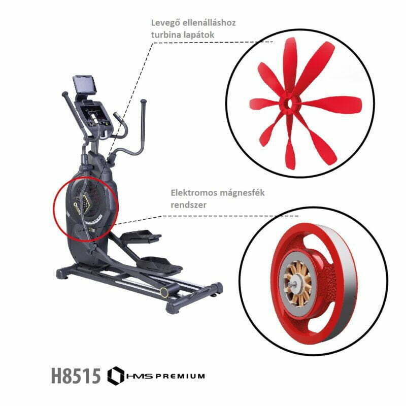 HMS H5815 fél profi elliptikus tréner
