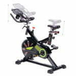 HMS SW2102 Lime Spin Bike szobakerékpár