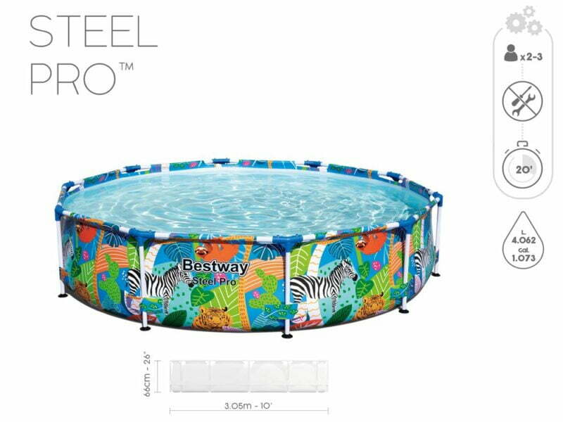 Bestway Safari Steel Pro Max medence 305 x 66 cm