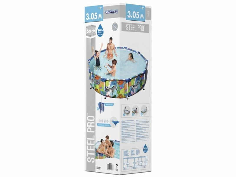 Bestway Safari Steel Pro Max medence 305 x 66 cm