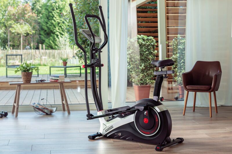 Christopeit sport AX 6500 2in1 hybrid szobakerékpár és ellipszis tréner