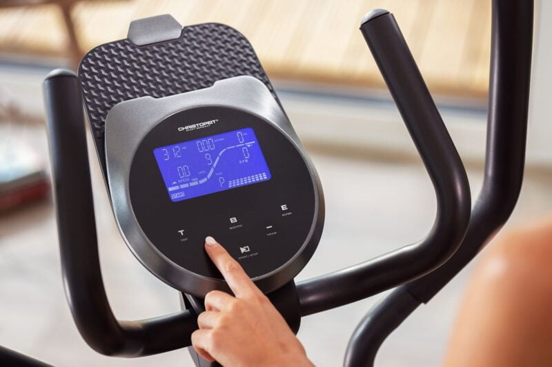 Christopeit sport EL 8000 ergométeres elliptikus tréner