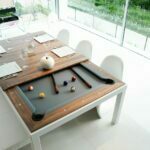 Aramith Fusion biliárd asztal 7ft fehér és tölgy
