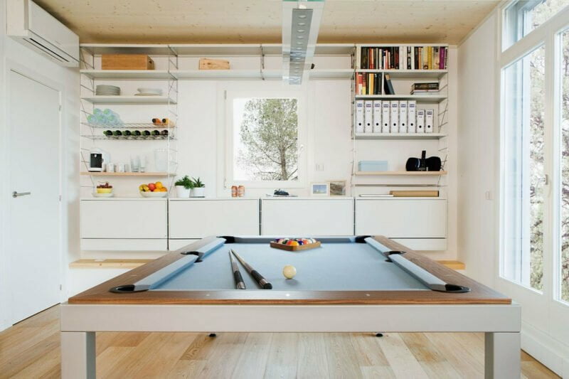 Aramith Fusion biliárd asztal 7ft fehér és wenge