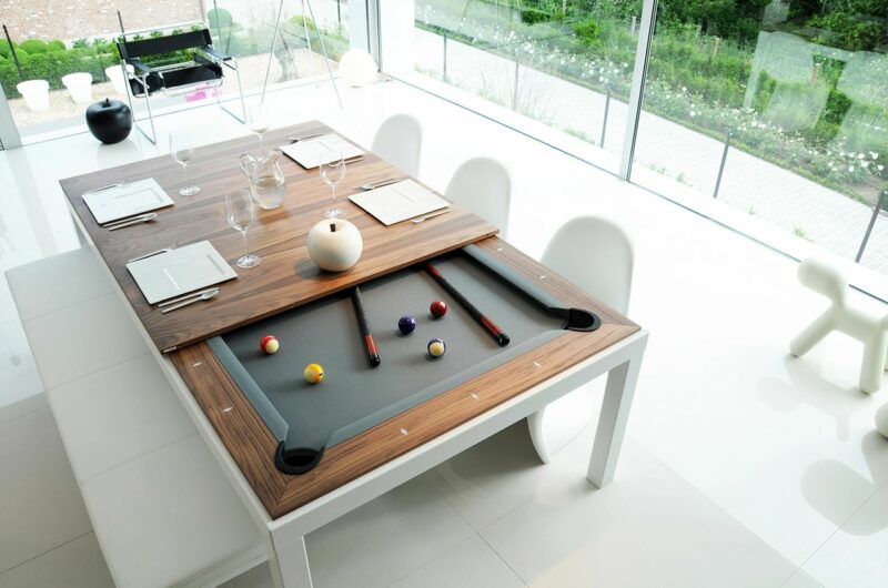 Aramith Fusion biliárd asztal 7ft fehér és wenge