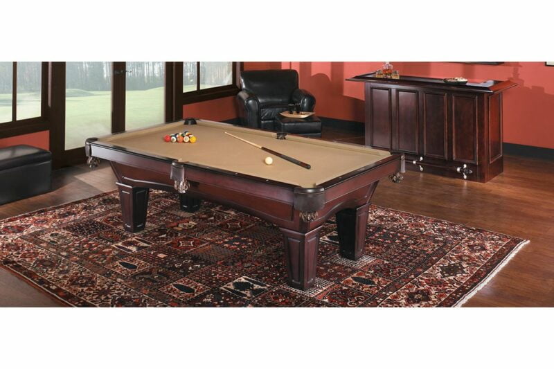 Brunswick Allenton Biliárd asztal 8ft espresso egyenes lábakkal