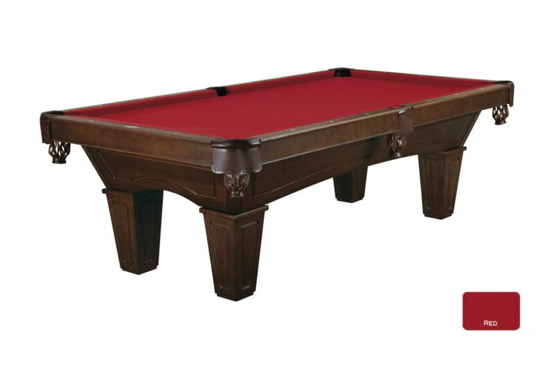 Brunswick Allenton Biliárd asztal 8ft espresso egyenes lábakkal