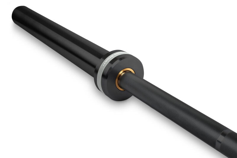 ATS Olimpiai fekete kétkezes rúd 220cm - 50mm