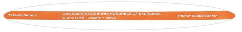 Trendy Rubber band gumiszalag 105cm különböző erősségekben
