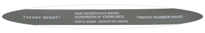 Trendy Rubber band gumiszalag 105cm különböző erősségekben