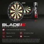 Winmau Blade 6 Dual Core dart tábla