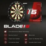 Winmau Blade 6 triple core dart tábla