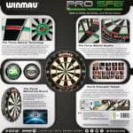 Winmau Pro SFB dart tábla szett