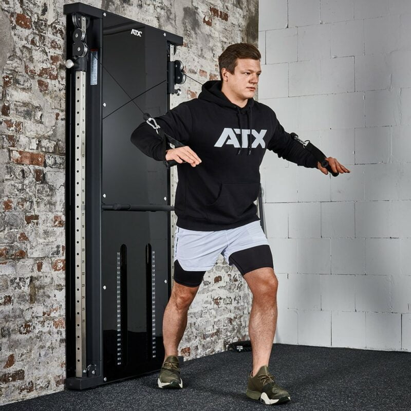 ATX Dual Fali húzóállomás 2x60kg súlyblokkal - 11cm vastagságban