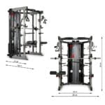 ATX Multigym GMX-2000 2x90kg súlyblokkal