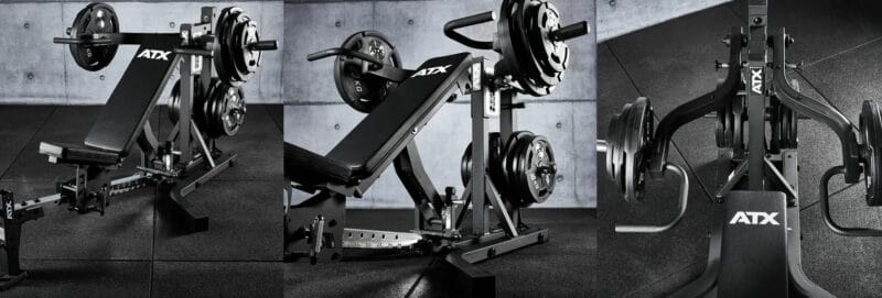 ATX Multipress 3 az 1-ben fekvenyomó, vállbólnyomó pad