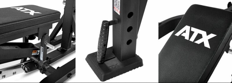 ATX Multipress 3 az 1-ben fekvenyomó, vállbólnyomó pad