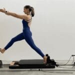 Azafit Pilates Otthoni Reformer összecsukható nyújtó pad