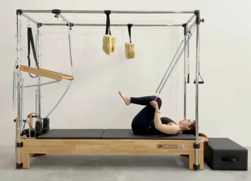 Azafit Pilates Cadillac reformer nyújtó pad és állvány