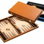 Backgammon bőrönd