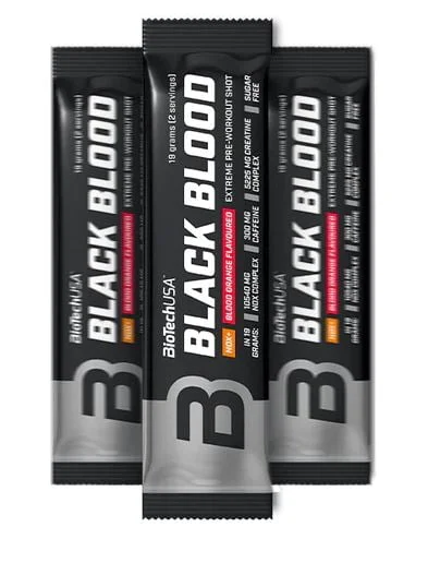 Biotech Usa Black Blood NOX+ 19g áfonya-lime