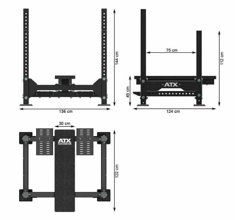 ATX Power Bench Rack fekvenyomó pad