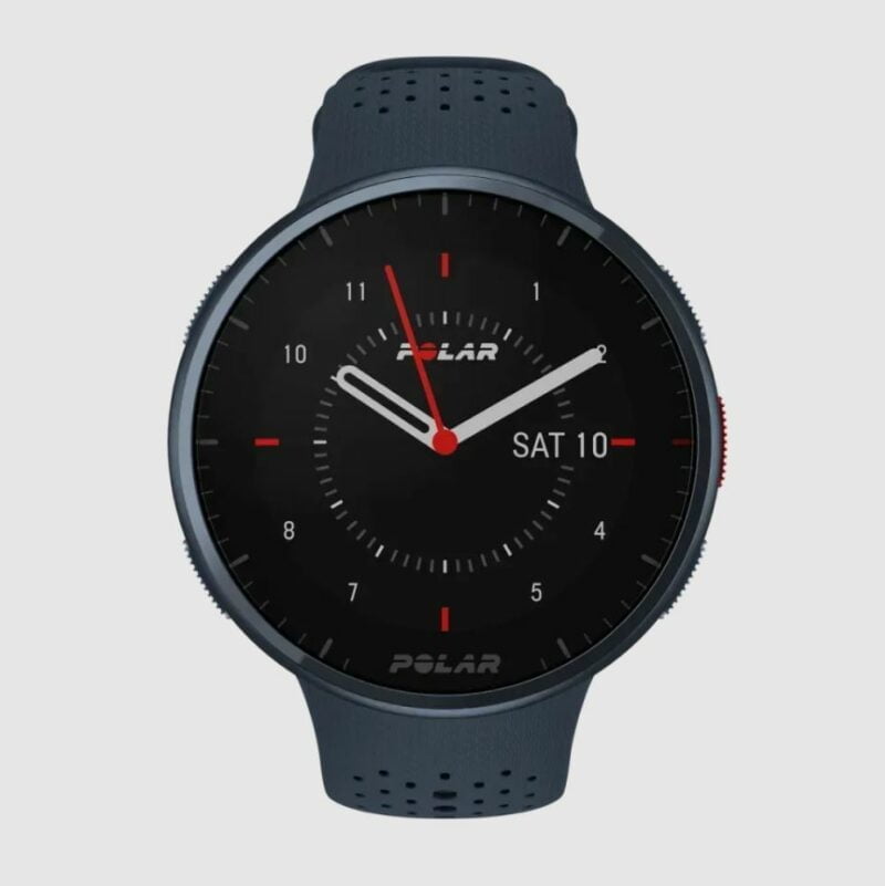 polar_pacer_sotetkek_futoora_s_l_csuklopanttal Polar Pacer Pro futó óra S-L csuklópánttal