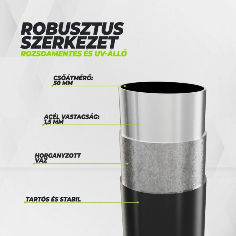VirtuFit Földbe sülyesztett trambulin 183 x 274 cm