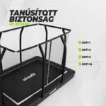 VirtuFit Földbe sülyesztett trambulin 183 x 274 cm