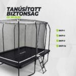 VirtuFit Prémium Trambulin biztonsági hálóval 244 x 366 cm