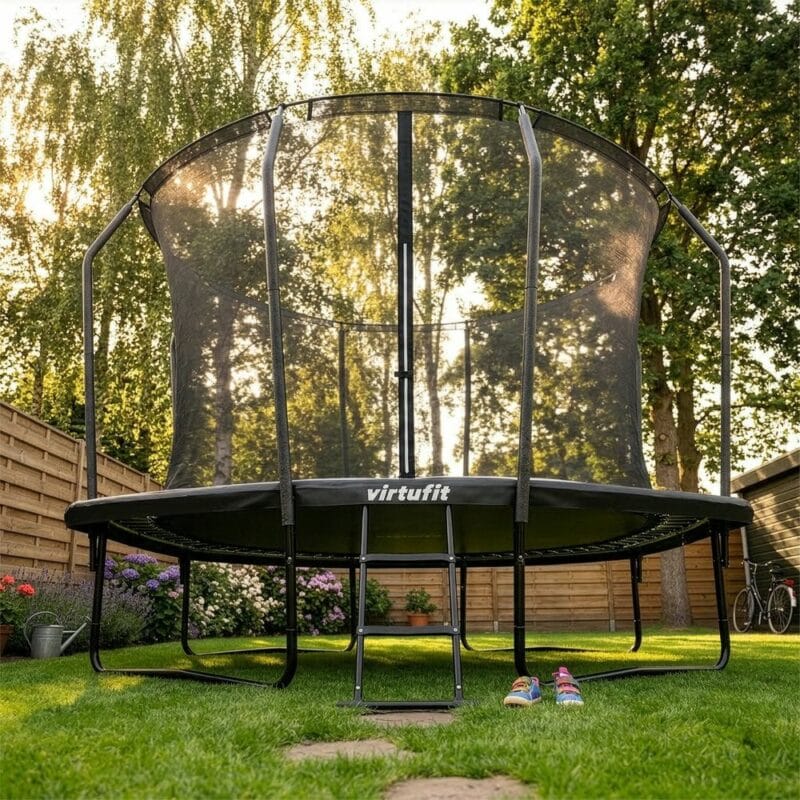 VirtuFit Prémium Trambulin biztonsági hálóval 244 x 366 cm