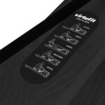 VirtuFit Elite víz ellenállásos fa evezőpad - Black Edition