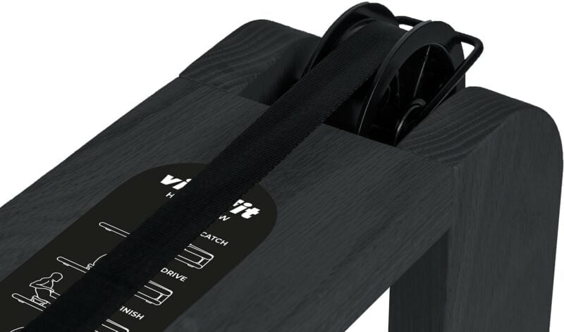 VirtuFit Elite víz ellenállásos fa evezőpad - Black Edition