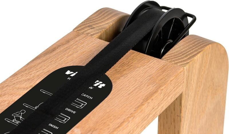 VirtuFit Elite víz ellenállásos fa evezőpad - Oak Edition