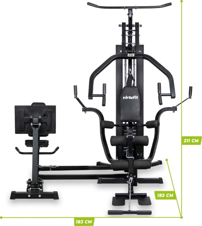 VirtuFit KH350 multifunkciós fitnesz center lábtoló géppel