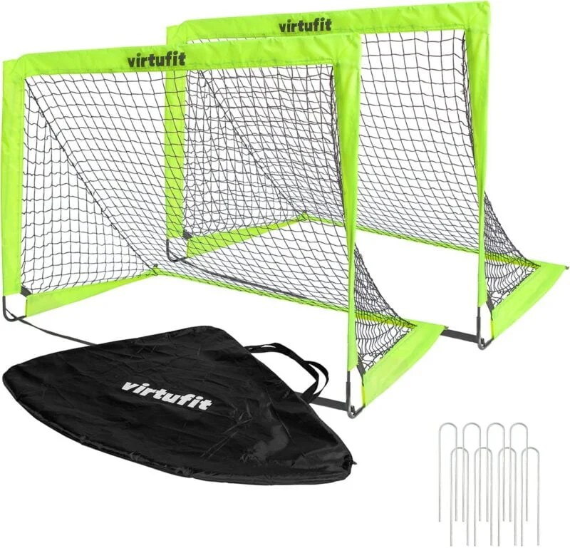 VirtuFit Pop-Up foci kapu szett - 120 x 90 cm