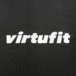 VirtuFit Prémium trambulin biztonsági hálóval - fekete - 366 cm