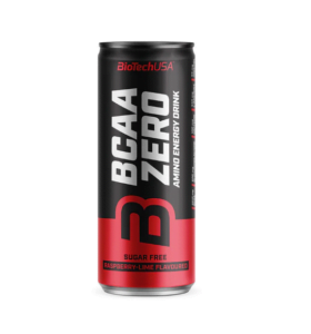 Biotech Usa BCAA ZERO energy drink 330ml málna-lime