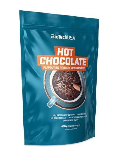 Hot Chocolate fehérje tartalmú forrócsoki italpor 450g