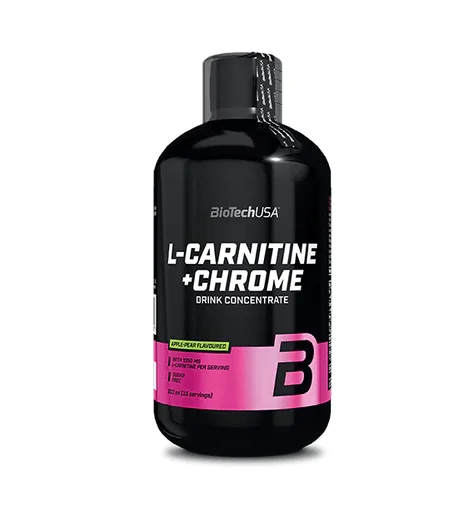 Biotech Usa L-Carnitine+Chrome 500ml narancs