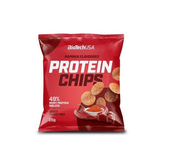 Biotech Usa Protein Chips 25g paprika 10/dob