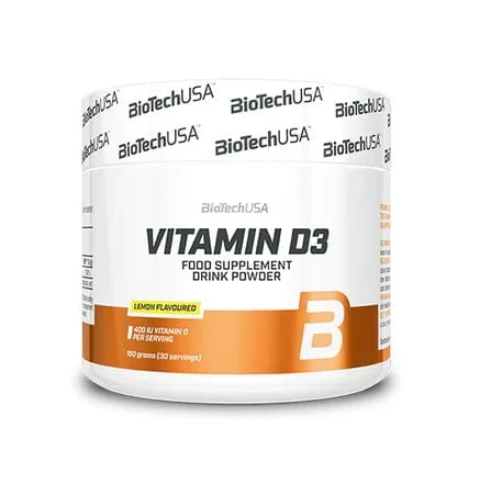 Biotech Usa Vitamin D3 150g citrom