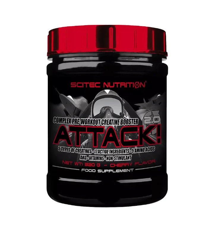 Scitec Attack 2.0 320 gr. cseresznye