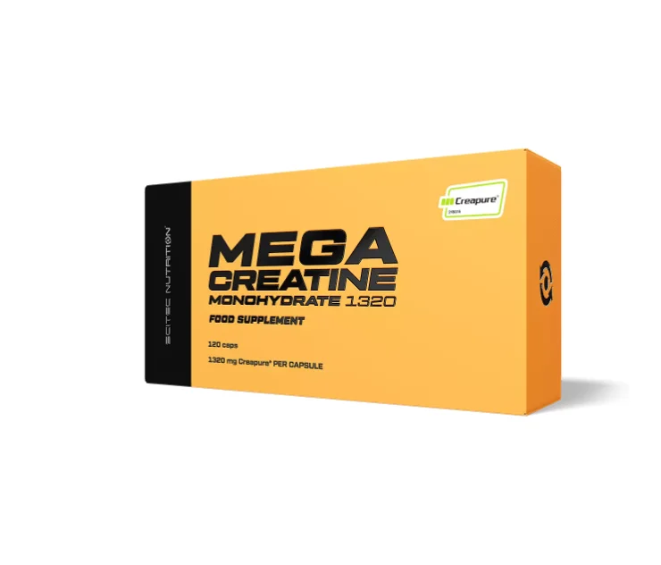 Scitec Mega Creatine Monohydrate 1320 120 caps